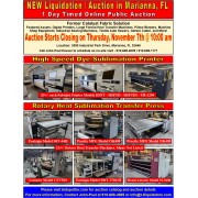 Former Catalyst Fabric Solutions Liquidation / Auction Sales Flyer